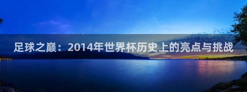世界杯直播免费观看:足球之巅:2014年世界杯历史上的亮点与挑战